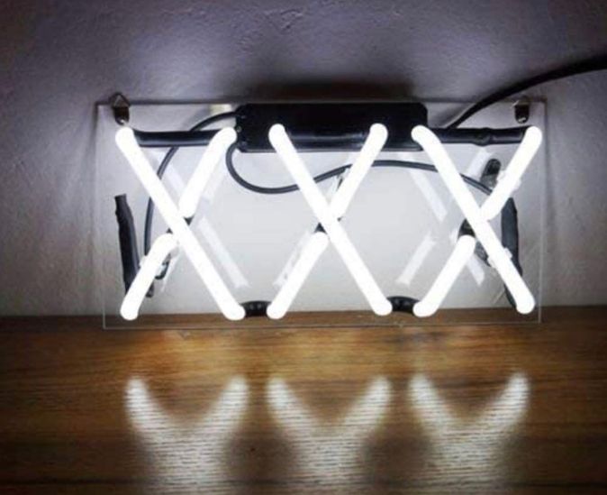 ネオンサイン トリプルキス ネオン管 アメリカン 雰囲気作り オーダー