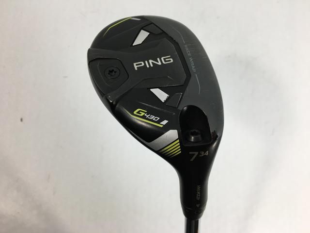 【中古ゴルフクラブ】ピン G430 ハイブリッド ユーティリティ AWT 2.0 LITE スチール U7【14日間返品OK】