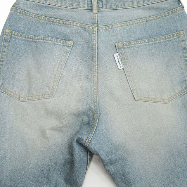 美品 アッパーフィールドワン UPPER FIELD ONE E80s DENIM PANTS ジーンズ ワイドテーパード デニム パンツ ジーパン  Gパン M ライトインディゴ 21-UFO-P020/■K56/メンズ