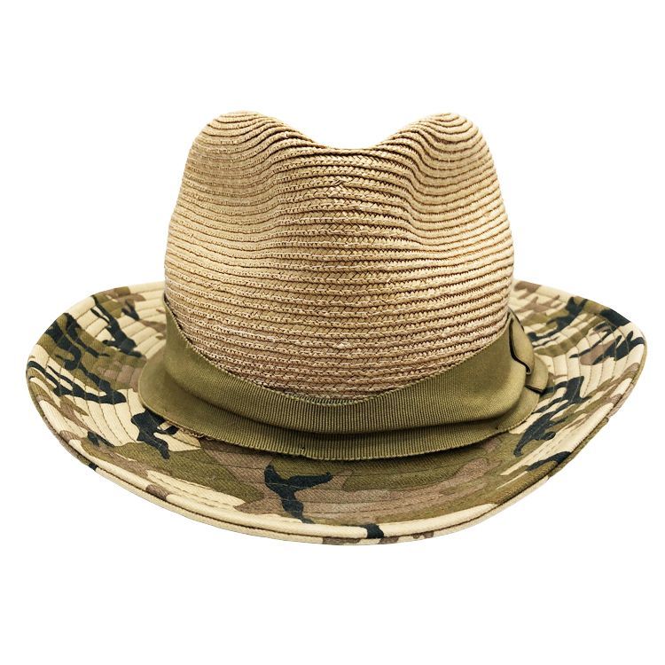 lucien pellat-finet ルシアンペラフィネ Skullstuds Camouflage Straw 