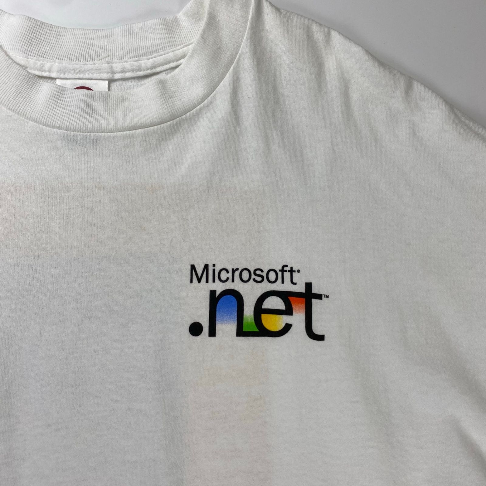 00s VINTAGE / Microsoft .net TEE Tシャツ 企業モノ 両面 00s VINTAGE / Microsoft .net TEE Tシャツ 企業モノ 両面