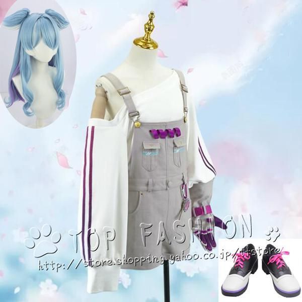 バーチャルYouTuber VTuber Elira Pendora エリーラ ペンドラ コスプレ衣装 ウィッグ 靴 道具別売り