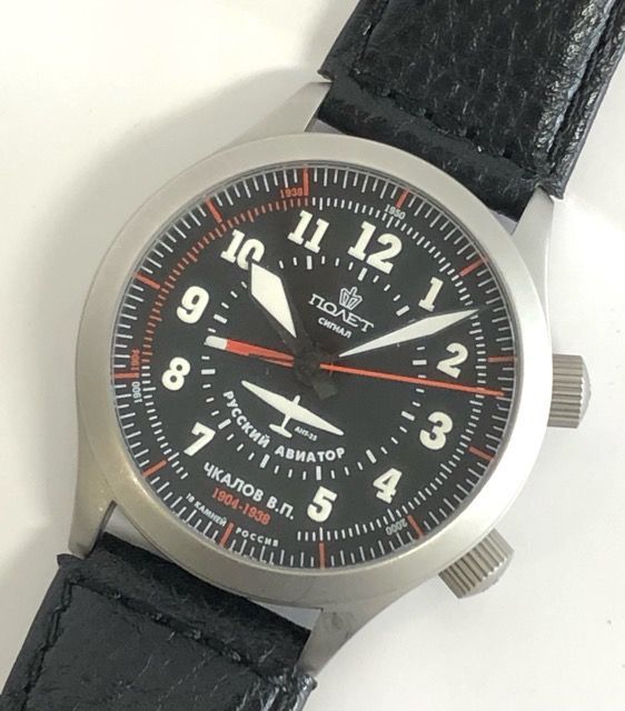 POLJOTポレオット シュトゥルマンスキー 手巻き クロノグラフ POLJOT