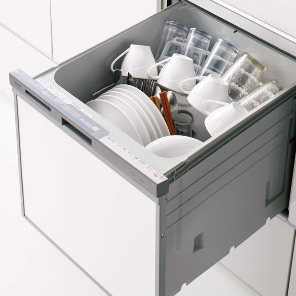 ZWPP45R18ATS-E クリナップ ラクエラ プルオープン食器洗い乾燥機 シルバー 奥行60cm対応 パネルタイプ メーカー直送品