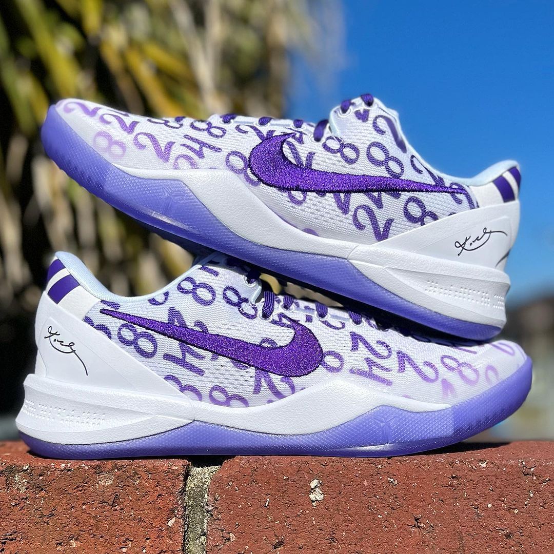 NIKE KOBE VIII PROTRO 'COURT PURPLE' ナイキ コービー 8 プロトロ 【MEN'S】 white/court purple-white FQ3549-100