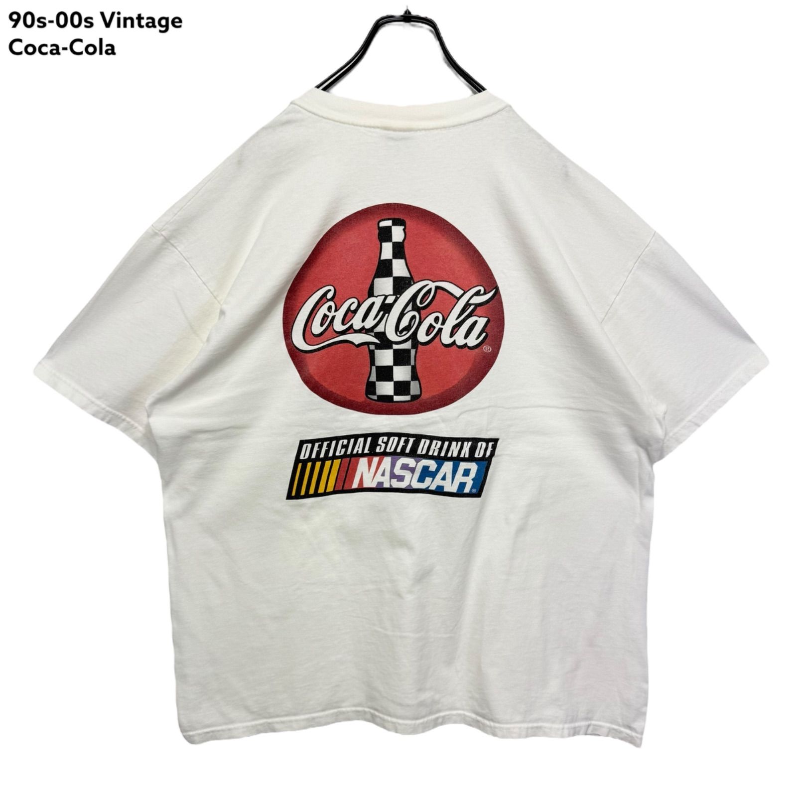 00s Coca-Cola Bottle Logo Print Promo T-shirt Tee コカコーラ