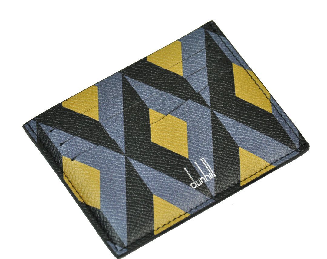 Dunhill カードケース財布 ダンヒル メンズ レディース カードケース レザー 財布 ギャランティーカード イタリー製