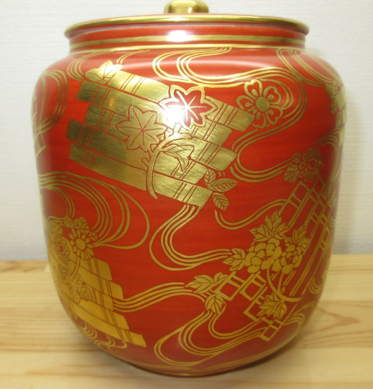 逢絢亭】茶道具 水指 美濃焼 織部釉 砂金袋 裏千家書付 加藤光右衛門