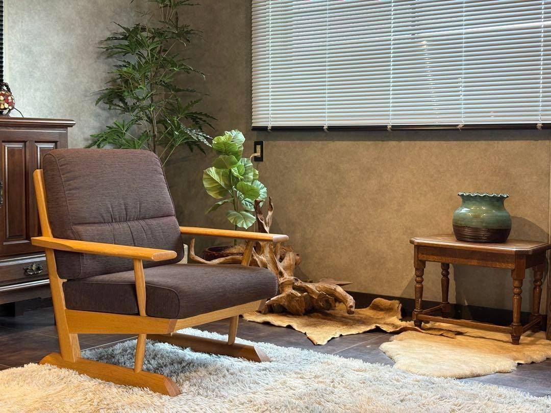 展示品　飛騨産業/キツツキ オーク無垢材チェア「KAYA/カヤ」　2人掛けソファ 展示品 飛騨産業/キツツキ オーク無垢材チェア「KAYA/カヤ」 2人掛け