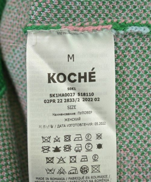 トップス KOCHE コシェ ニット・セーター M 緑 【古着】【】【送料無料】