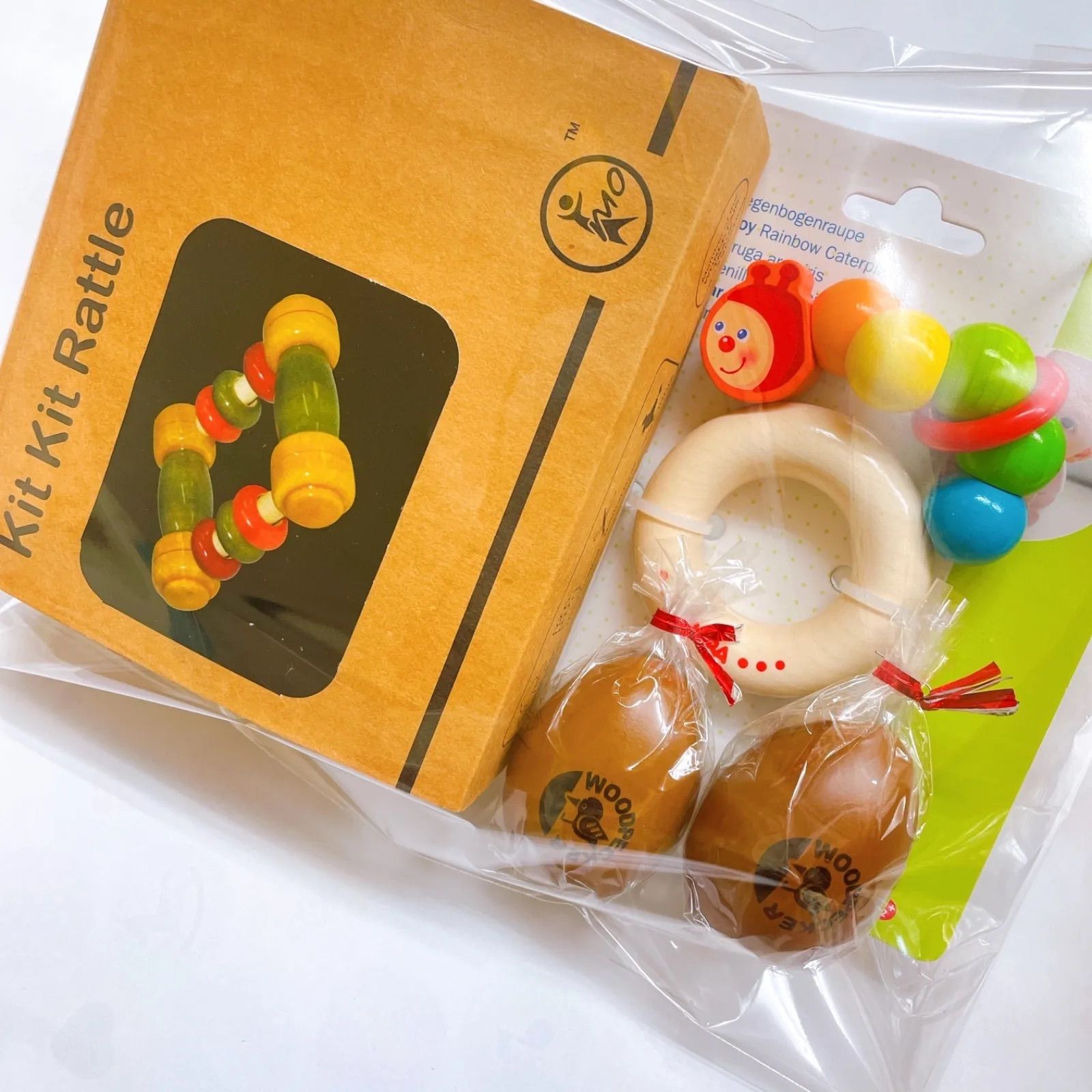 ■新品未使用■   HABA 4点セット 木製おもちゃ 4点セット売り 新品未使用 知育玩具 HABA ドイツ