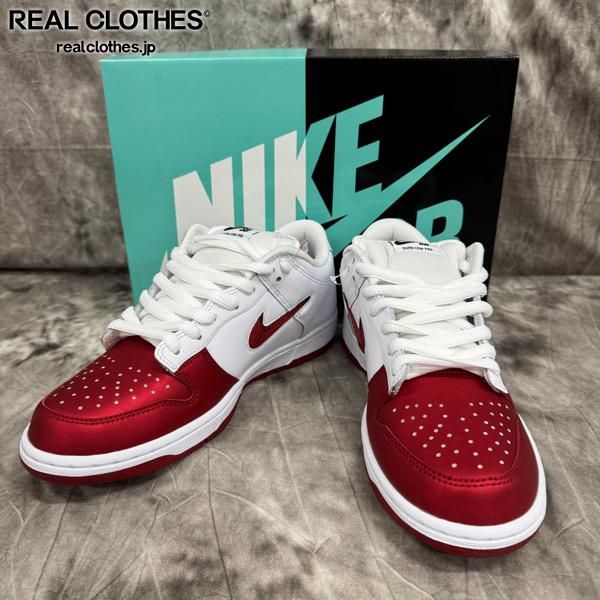 27.5cm Supreme × Nike SB Dunk Low Supreme Nike Dunk Low シュプリーム ナイキ ダンクロー（未使用
