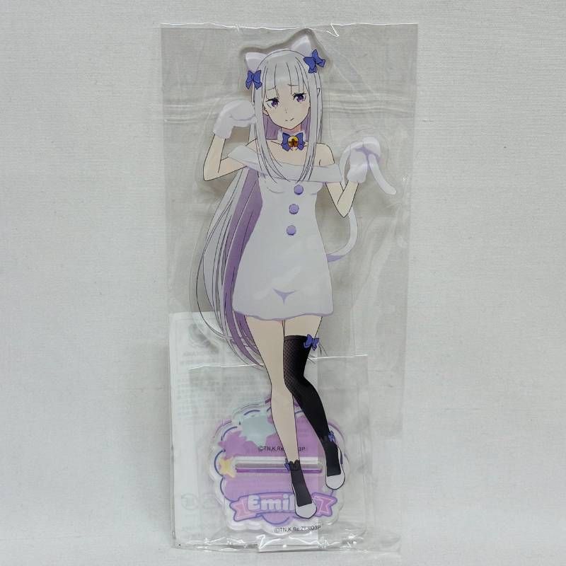 リゼロ C104 アクリルスタンド 2点 セット ふわふわどうぶつコス Ver