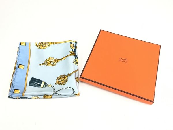 HERMES カレ 90 HERMES エルメス スカーフ カレ 90 大判スカーフ 正方形 LES VOITURES