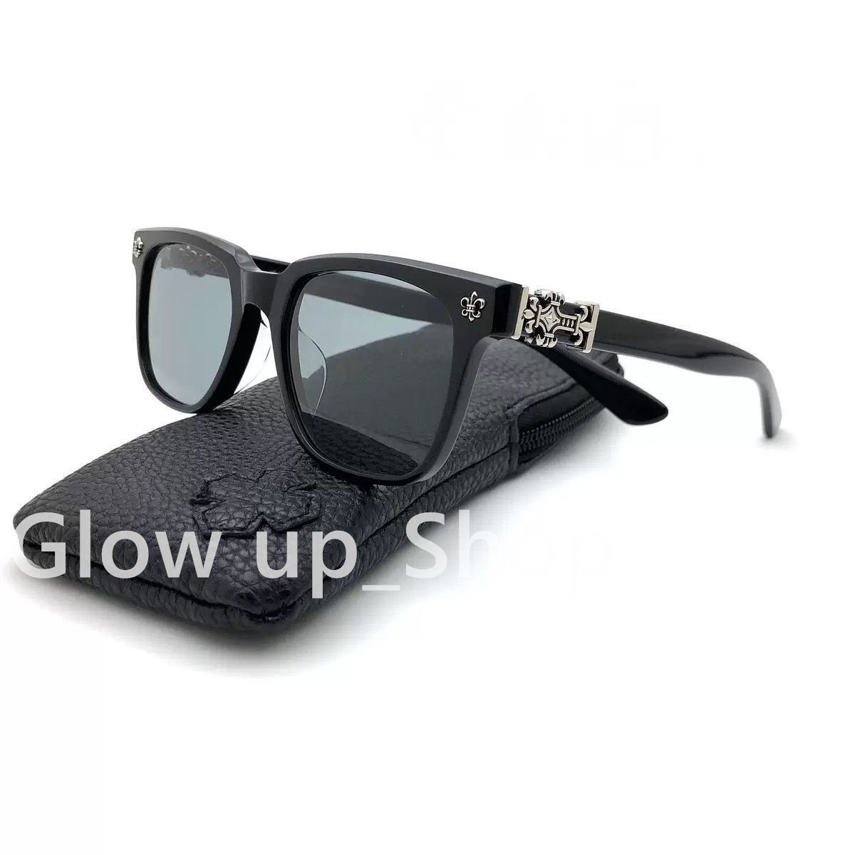 Chrome Hearts クロムハーツ メガネ サングラス 黒 01