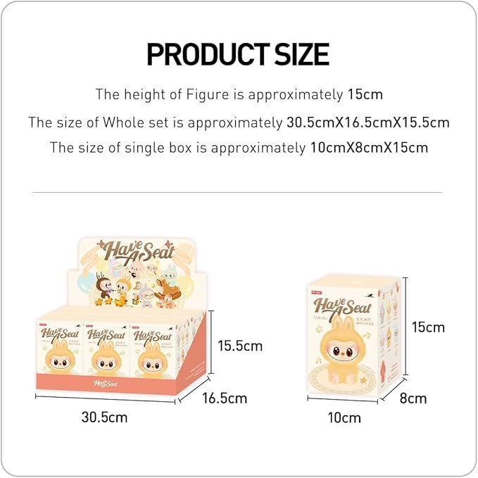 POP MART THE MONSTERS Have a Seat ぬいぐるみ 【3ピース】シリーズ