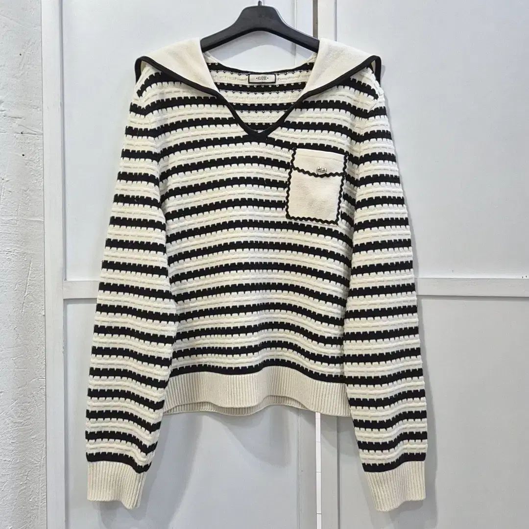 KUOSE セーラー ニットTシャツ