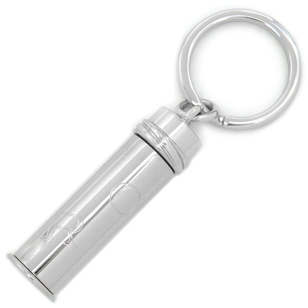 カルティエ Cartier キーホルダー ピルケース メタル シルバー バッグチャーム アクセサリー キーリング 箱