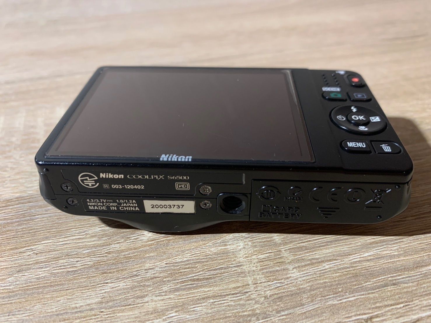 5399 Nikon COOLPIX S6500 ブラック デジカメ ジャンク品 5399 Nikon COOLPIX S6500 ブラック デジカメ ジャンク品 Nikon