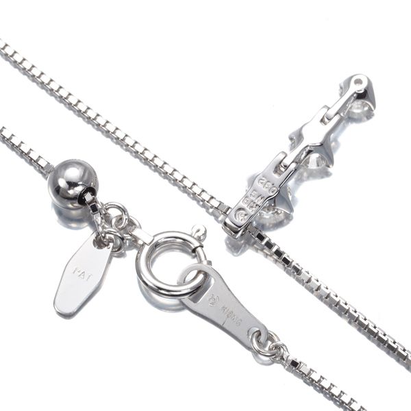TASAKI タサキ ネックレス ダイヤ ダイヤモンド 0.32ct 3P K18WG