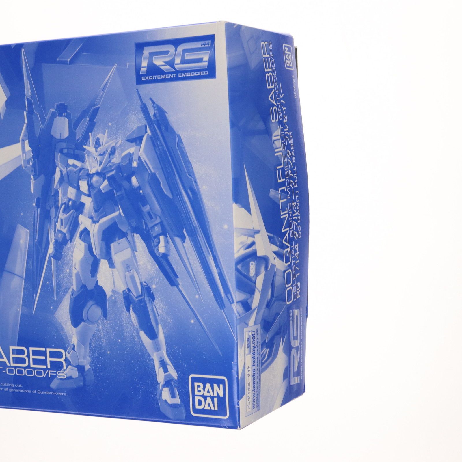 プラモデル　1/144 RG GNT-0000/FS ダブルオークアンタ フルセイバー 「機動戦士ガンダム00V(ダブルオーブイ)戦記」 プレミアムバンダイ限定 [0216733] RG 1/144 ダブルオークアンタ フルセイバー プラモデル(ホビー