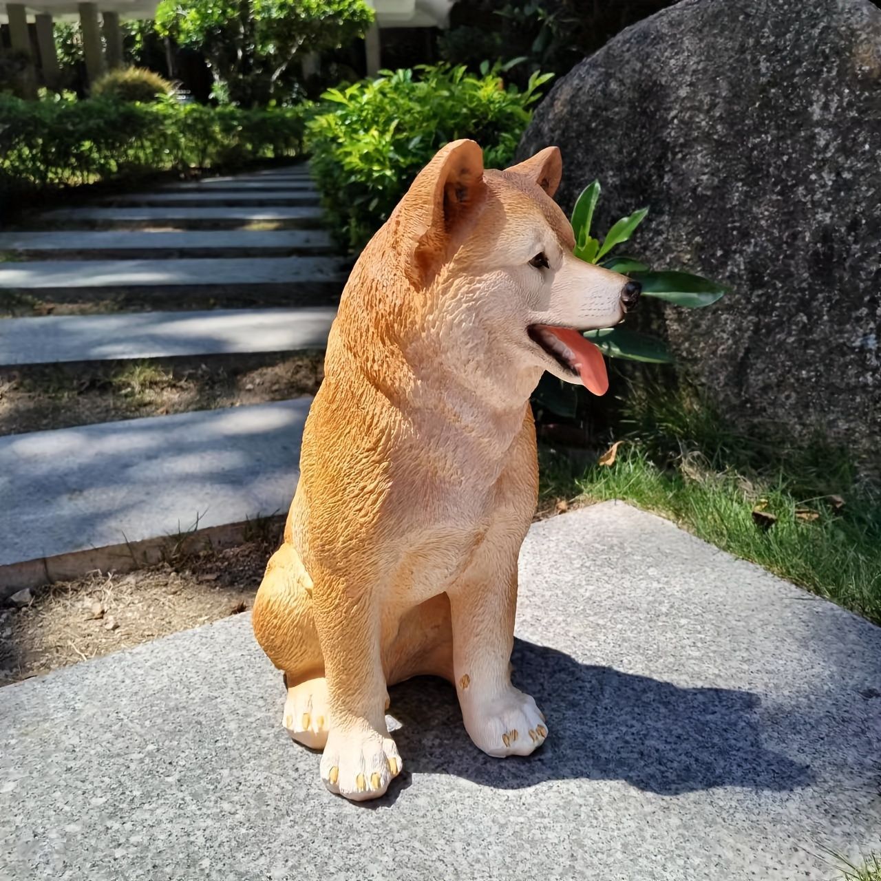 柴犬オブジェ エクステリア ガーデンオブジェ おすわり 犬 置物 129-118 楽天市場】犬の置物 ガーデニング ガーデンオーナメント 置物