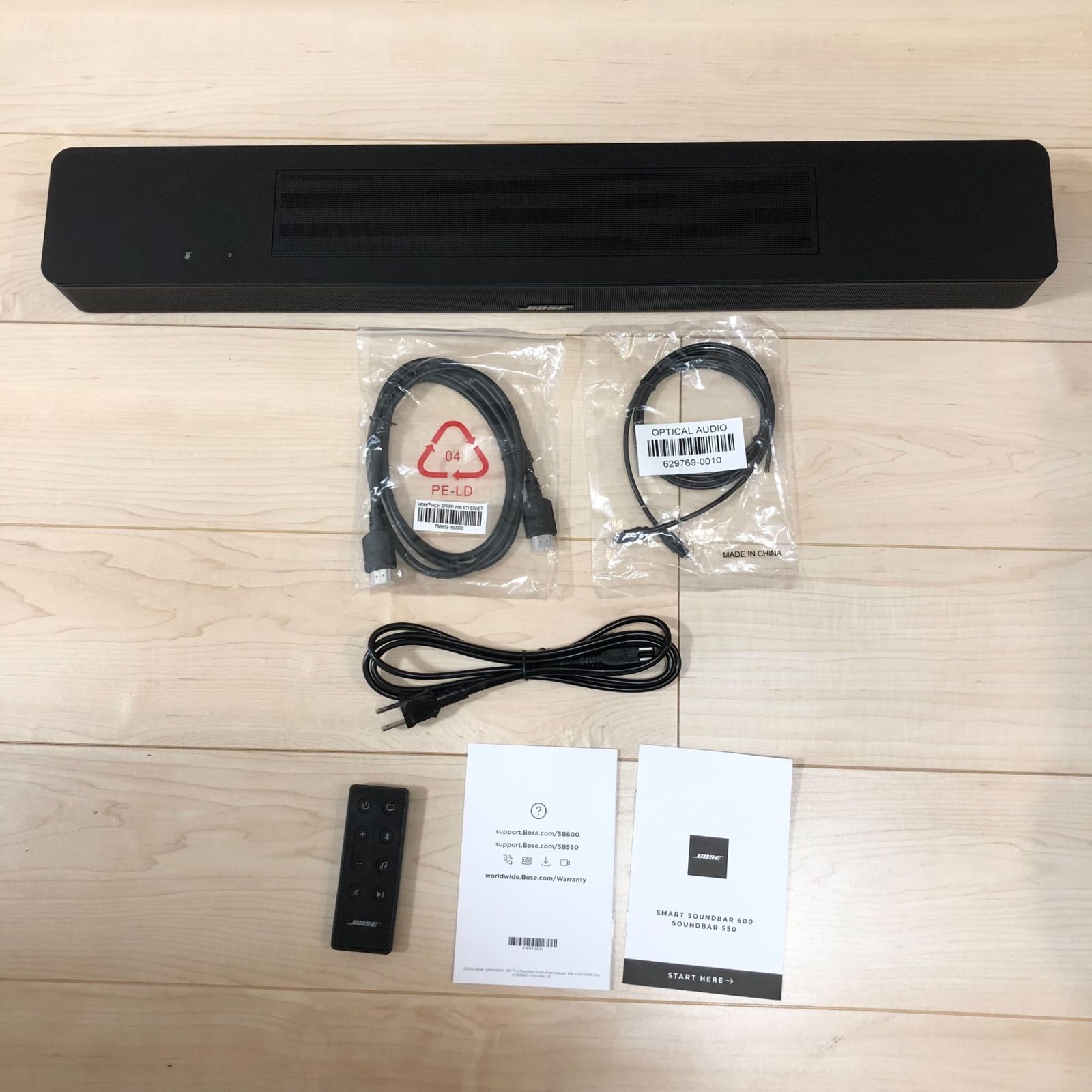 Bose Smart Soundbar 600 スマートサウンドバー Bluetooth Wi-Fi接続 Amazon Alexa搭載 ブラック Dolby Atmos対応