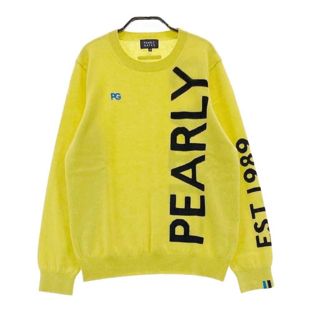 パーリーゲイツ ゴルフ ピュアカシミヤ 薄手 ニット セーター ウエア 定4.1 PEARLY GATES 【PREMIUM SALE 40%OFF】 パーリーゲイツ