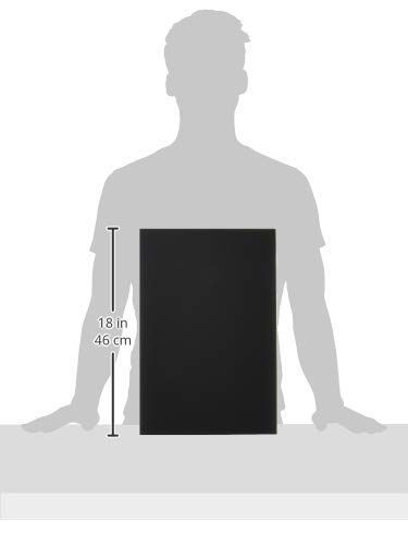 黒板 日本白墨工業 木製黒板 黒無地 枠無し 縦横兼用タイプ 600×900 M-23B 日本白墨工業 木製黒板 黒無地 枠無し (イーゼル、壁掛け対応) 縦横