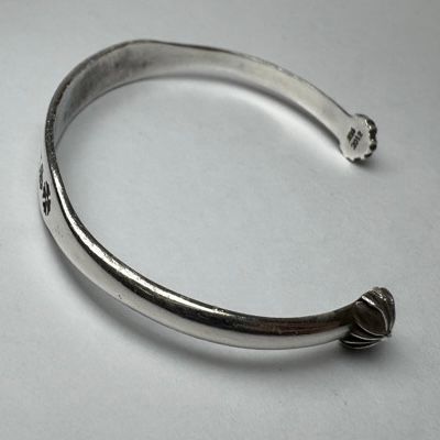 CHROME HEARTS/クロムハーツ BANGLE FLAT CH PLS CHプラス