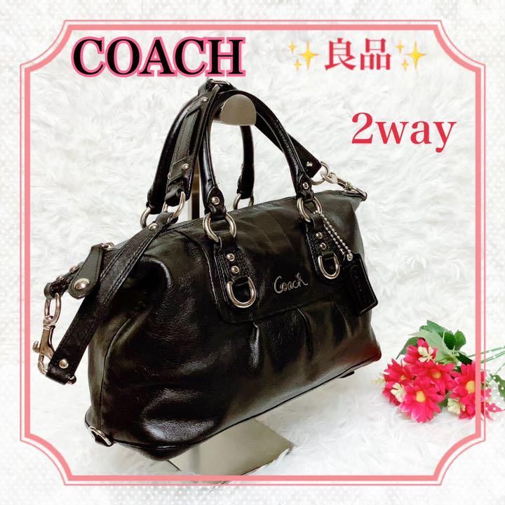 COACH コーチ アシュレイ 2WAY レザーバッグ - siyomamall.tj