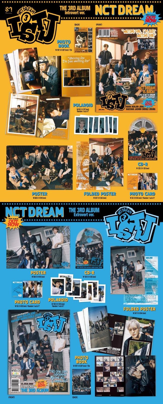 贅沢屋の ISTJ 【未開封】NCT アルバム DREAM ISTJ QR ver セット mu 