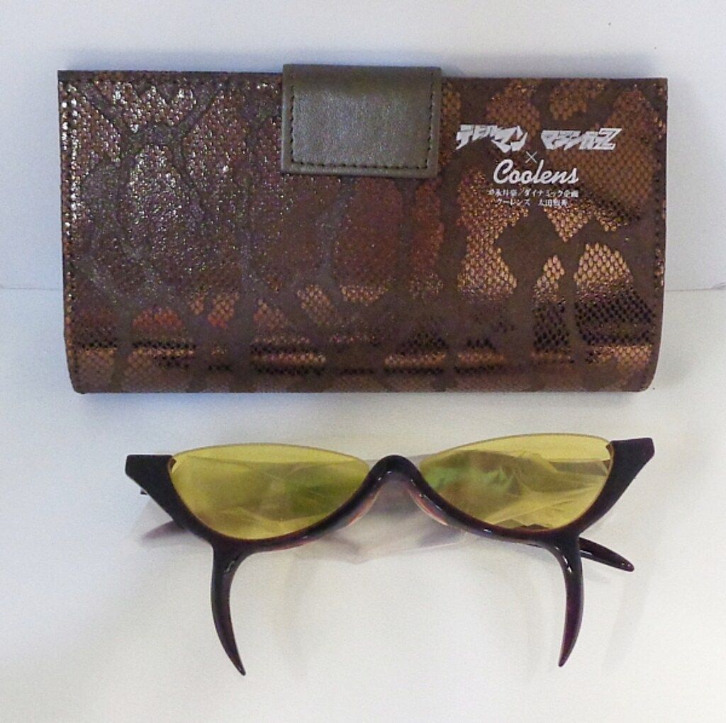 デビルマン　coolens 伊達メガネ　不動明モデル　クーレンズ　誕生40周年 デビルマン coolens 伊達メガネ 不動明モデル クーレンズ 誕生40