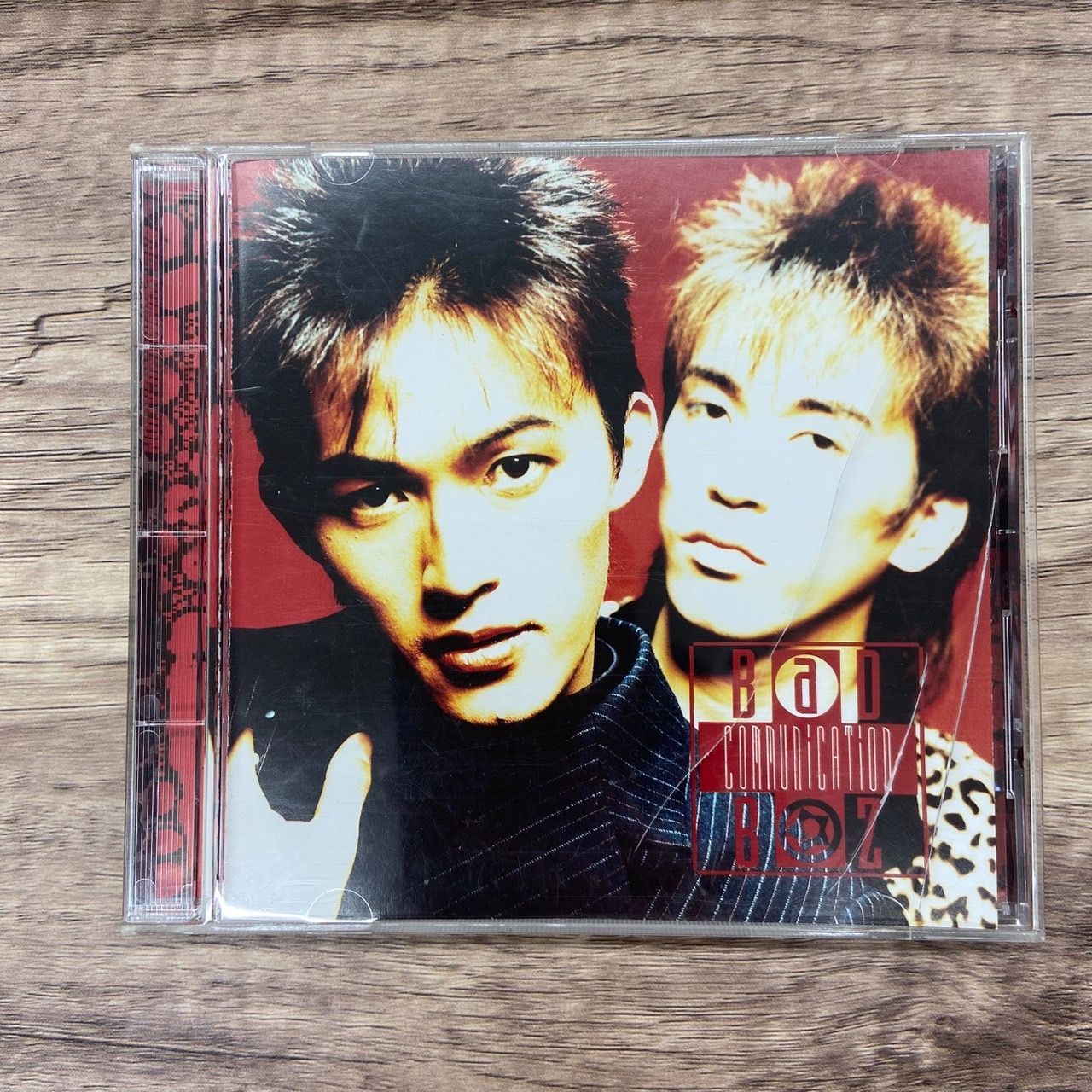B’z bad communication パンフ B'z パンフレット BaD COMMUNICATION B'z 1989年ツアー
