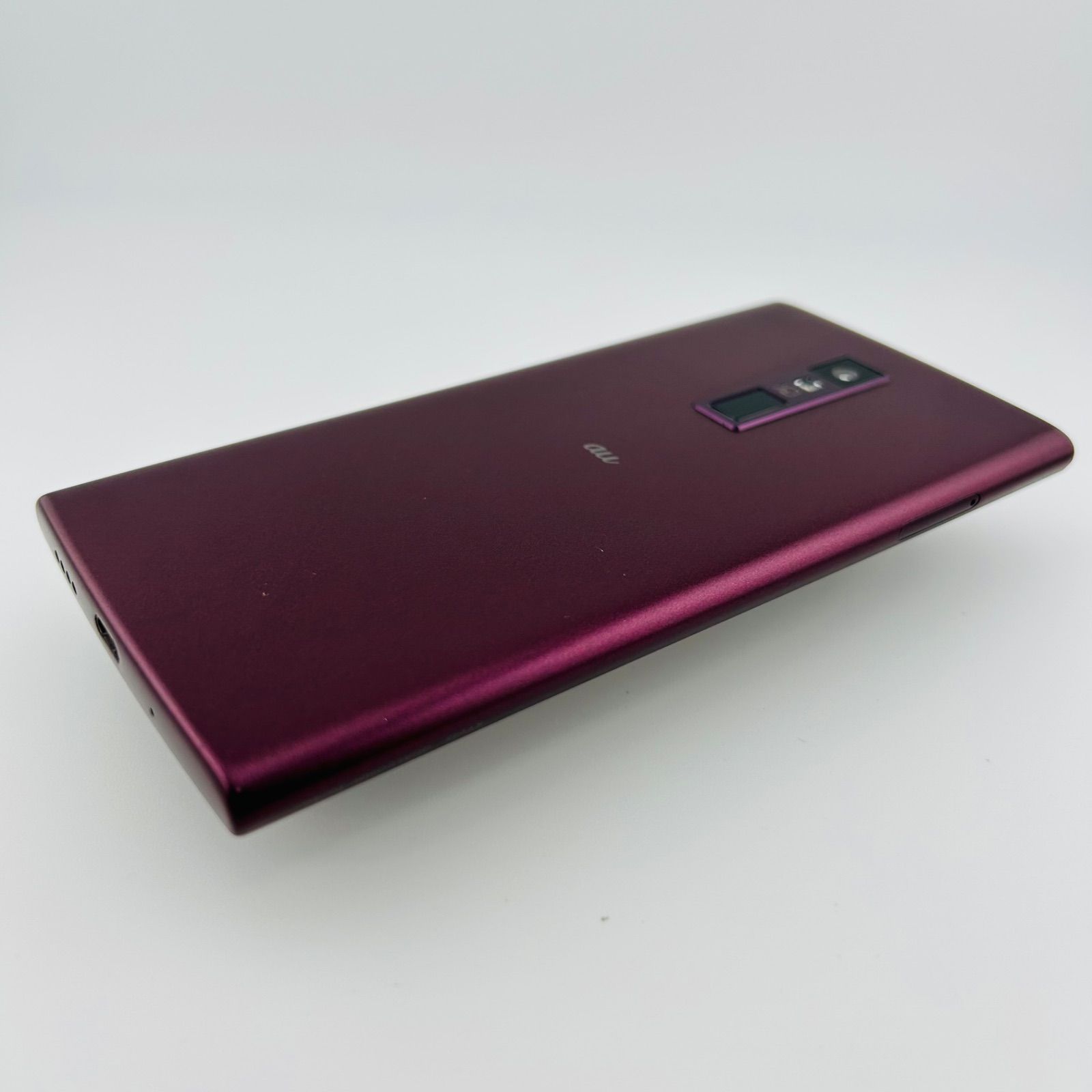 バッテリー良好 URBANO V04 KYV45 64GB ボルドー SIMフリー(simロック 