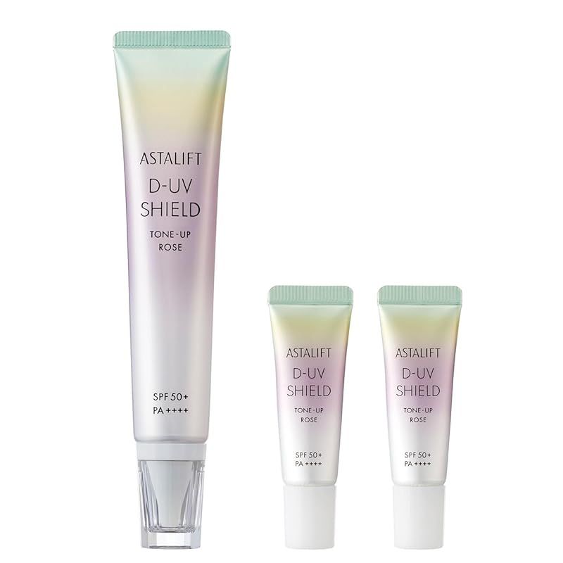 アスタリフト UV化粧下地 SPF50 PA D-UVシールド トーンアップ ローズ本品 30g 公式店 4gミニ 2個付セット 1