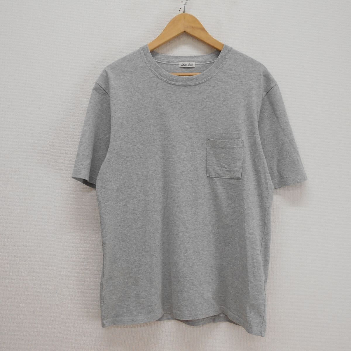 Steven Alan スティーブンアラン 8117-246-0044 ポケット Tシャツ 半袖 