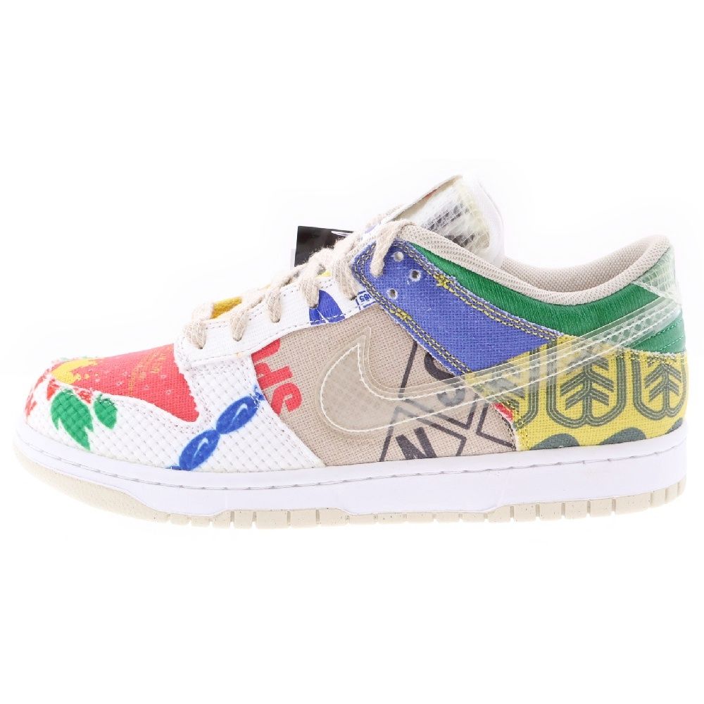 NIKE (ナイキ) DUNK LOW CITY MARKET ダンク シティ マーケット ローカット スニーカー マルチ US8.5/26.5cm DA6125-900