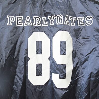 パーリーゲイツ PEARLY GATES ナイロン ジャケット サイドジップ プル