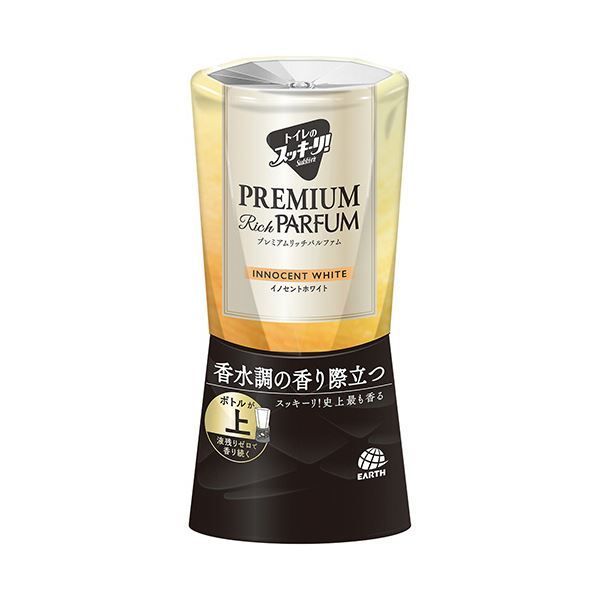 まとめ アース製薬トイレのスッキーリ リッチパルファム イノセントホワイト 400ml 1個 ×10セット