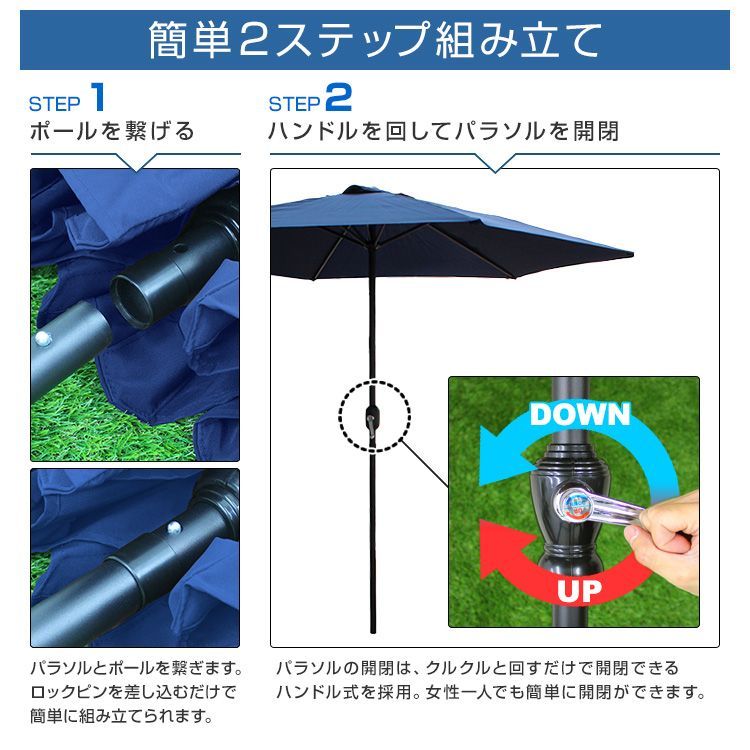 パラソルセット ガーデンパラソル