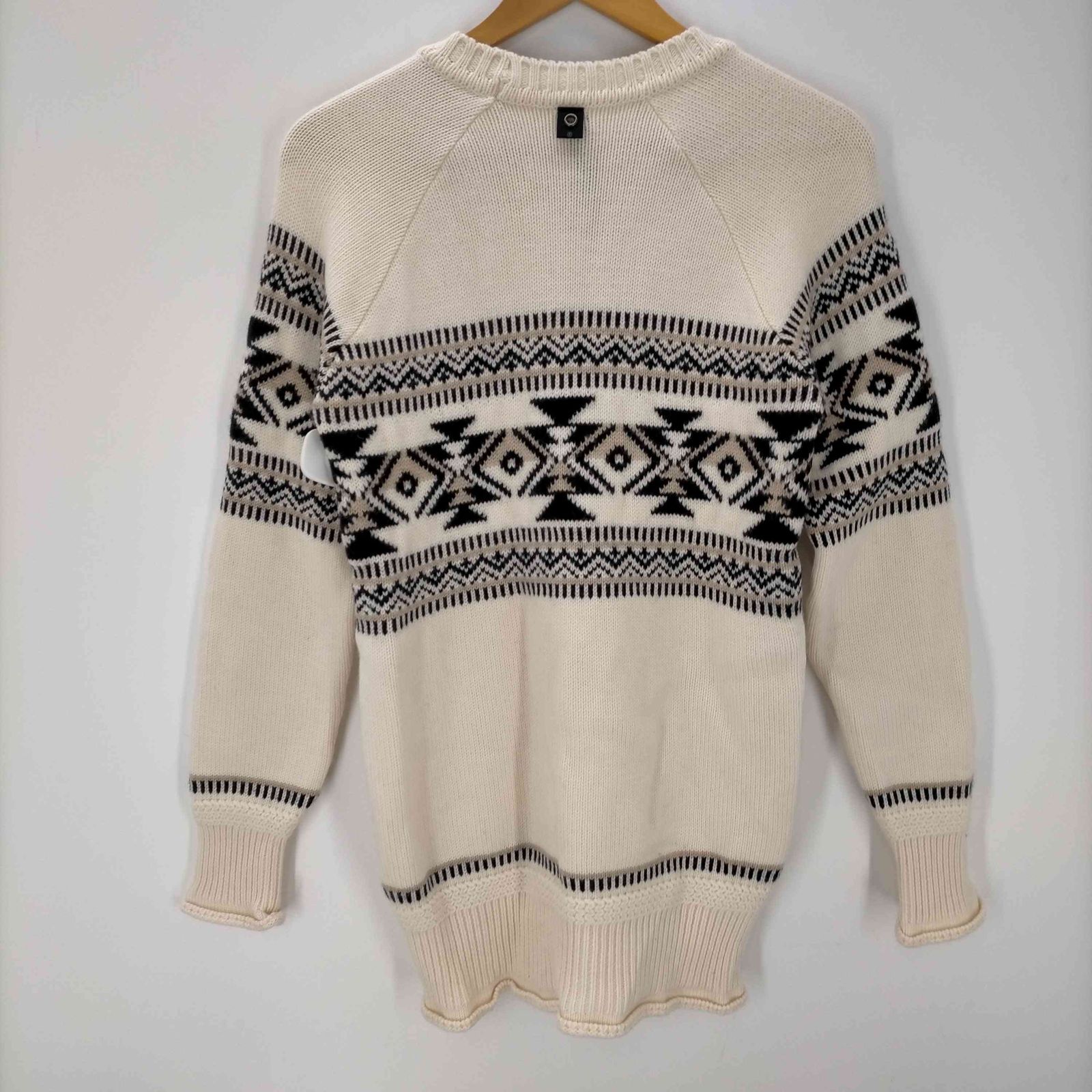 ダブルジェイケイ wjk NATIVE PATTERN JACQUARD ニットセーター ダブルジェイケイ wjk NATIVE PATTERN JACQUARD ニットセーター