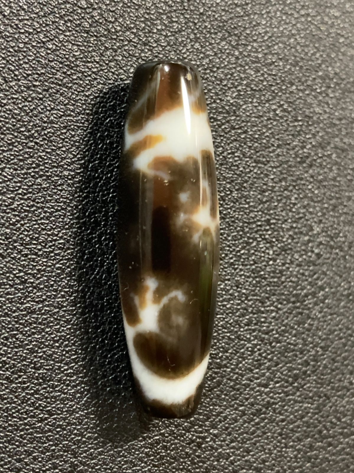 dzi beads ジービーズ 西蔵 白 至純 龍神（皇帝龍）天珠のブ