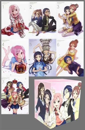 アニメ「サクラクエスト」初回生産限定盤 Blu-ray vol.1〜6セット Amazon.co.jp: サクラクエスト Vol.1(初回生産限定版) [Blu-ray