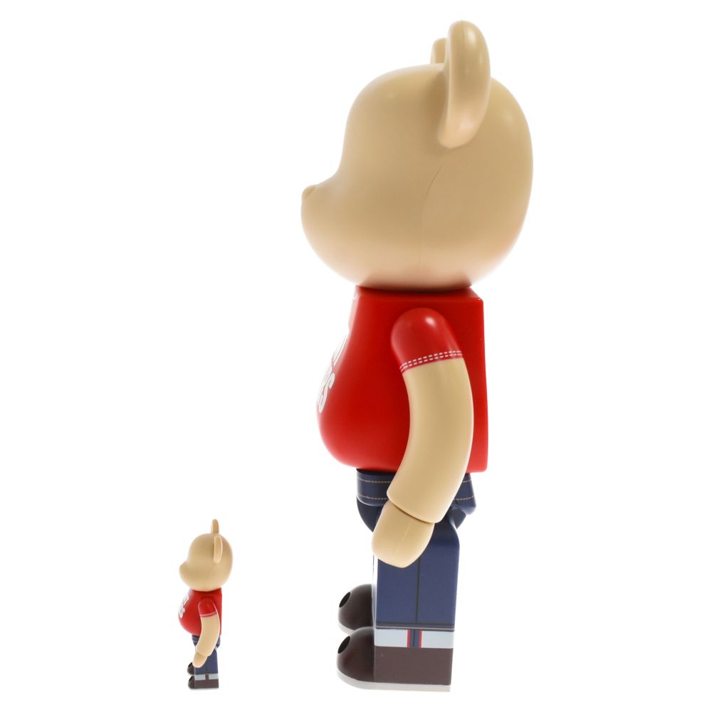 MEDICOM TOY - MEDICOM TOY メディコムトイ BE@RBRICK TMT YOURS 20th ANNIVERSARY 100% &amp; 400% ティーエムティー 20周年 アニバーサリー アイボリー/ブルー/レッド MEDICOM TOY (メディコムトイ) BE@RBRICK TMT YOURS 20th