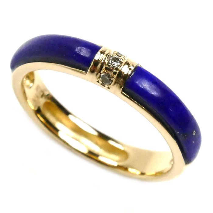 NOBUKO ISHIKAWA 石川暢子 K18YG イエローゴールド ラピスラズリ  