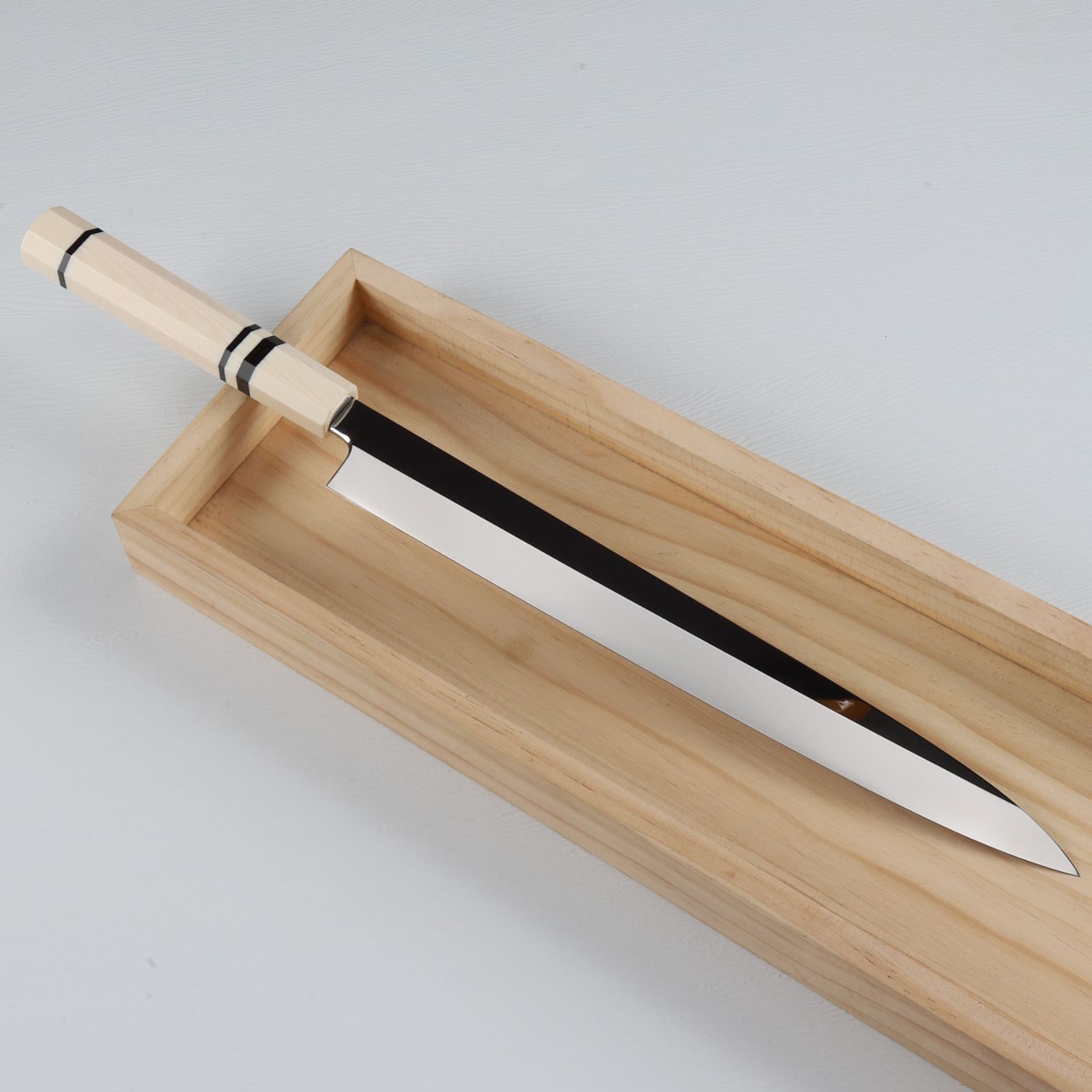 柳刃包丁 刺身包丁 尺（刃渡り300mm） ウルトラ鏡面仕上げ（完全手研ぎ