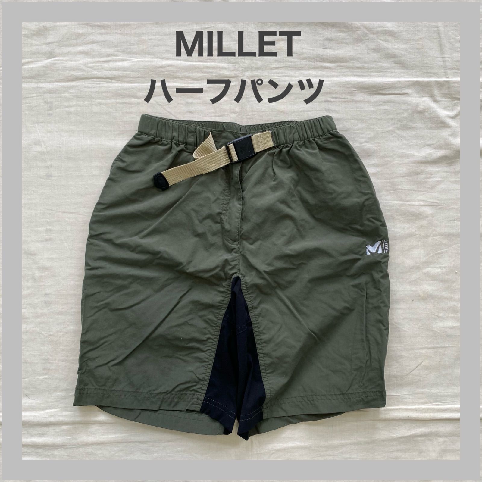 MILLET　ミレー　ハーフパンツ　半ズボン　アウトドア　キャンプ ハイキング　登山　S