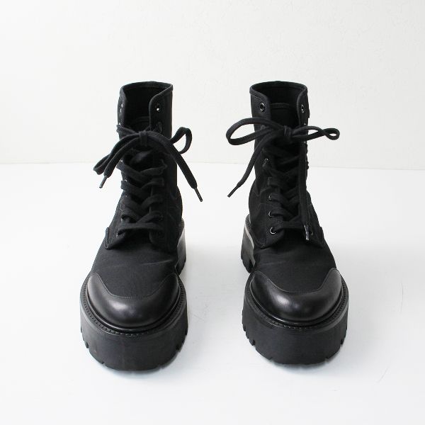 人気アイテム】CELINE セリーヌ バルキー レースアップブーツ