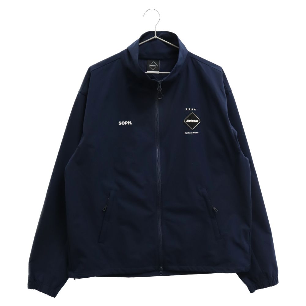 F.C.R.B./F.C.Real Bristol/FCRB (エフシーアールビー/エフシーレアルブリストル) 23SS STAND COLLAR  JACKET バックロゴプリント スタンドカラージャケット ネイビー FCRB-230006 - メルカリ